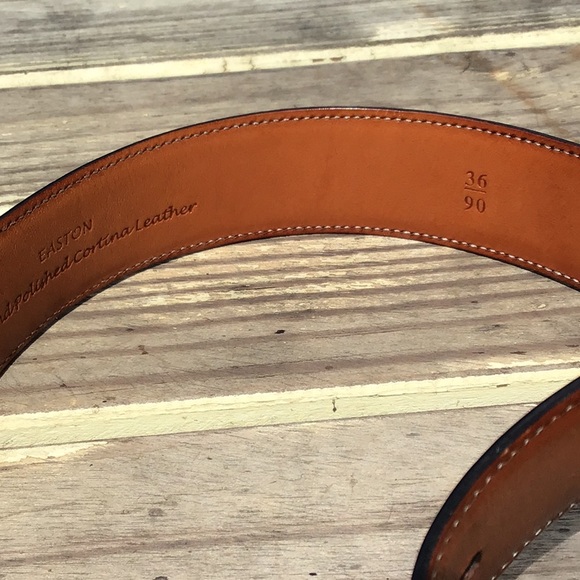 Trafalgar Easton Leather Belt Java Brown L 36/90 - Picture 8 of 8